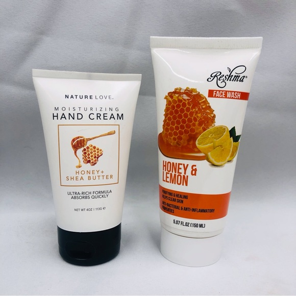 NWOT Honey Lemon Facial Wash Cream Set - Picture 12 of 16